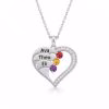 Le nuovissime collane con pietre portafortuna a cuore in argento sterling 925