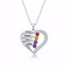 Le nuovissime collane con pietre portafortuna a cuore in argento sterling 925