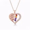 Le nuovissime collane con pietre portafortuna a cuore in argento sterling 925