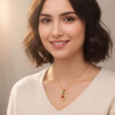 Eternal Bond – Collana personalizzata Infinity Birthstone