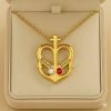 Camargue Croce Dainty Anchor Croce Fede Speranza Amore Gioielli