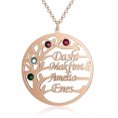 H0af12fb53d164523945068b9538924f6v.jpg Collana personalizzata con nome dell'albero genealogico Collana con pietre portafortuna