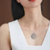 H195055b757b34dd080b6dcafc439c58fH.jpg Collana personalizzata con nome dell'albero genealogico Collana con pietre portafortuna