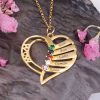 dsc06589.jpg Collana personalizzata con nome e pietra portafortuna per la mamma