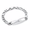 Bracciale da uomo con ID inciso