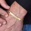 Bracciale da uomo con ID inciso