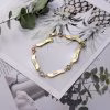 Bracciale con nome in argento sterling 925 personalizzato con pietra portafortuna