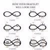 size-brace.jpg Bracciale infinito personalizzato da donna in argento sterling 925