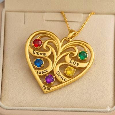boxwhi.jpg Sussurri d'amore – Collana con nome personalizzato
