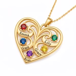 Sussurri d'amore – Collana con nome personalizzato