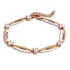 Personalized Diamond Family Name Bar Bracelet