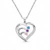[Hot Sale] 1-6 Names Birthstone Necklace in 925 Sterling Silver