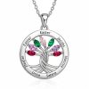 Personalized  Family 925 Silver Family Necklace