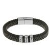 Personalized  men leather High-end  bracelet