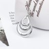 Engraved Drop Shaped Name Necklace