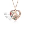 [2021 Hot Sale] Gifts for Mom 925 Sterling Silver Birthstone Necklace