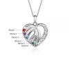 [2021 Hot Sale] Gifts for Mom 925 Sterling Silver Birthstone Necklace