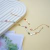 sterling silver 925 Name Bracelet Personalized With Birthstone
