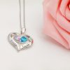 Forever Together Engraved Birthstone Necklace