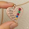 Personalized New artwork 925 Silver Family Necklace