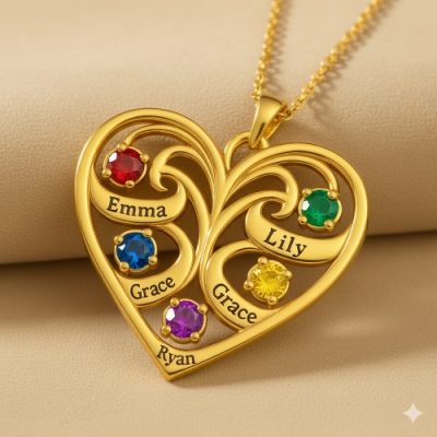 Whispers of Love – Personalized Name Necklace